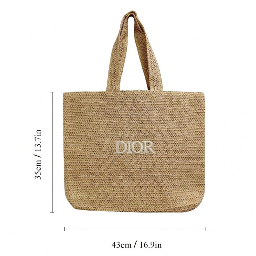 ๐ Christian Dior Straw Totebag - Picture 8 of 8